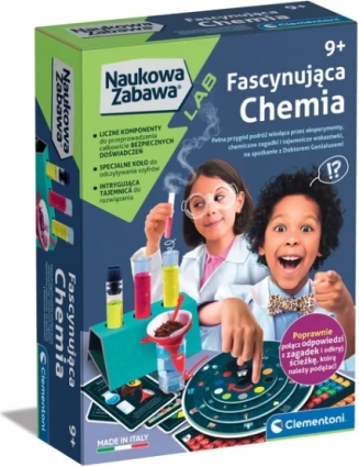 Wissenschaftlicher Spaß – faszinierende Chemie CLEMENTONI (polnische Version)