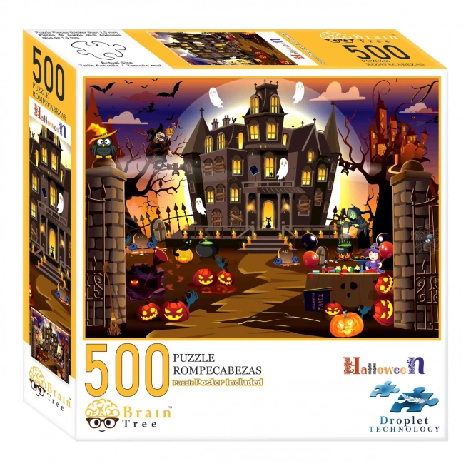 Halloween-Puzzle 500 Teile von Brain Tree
