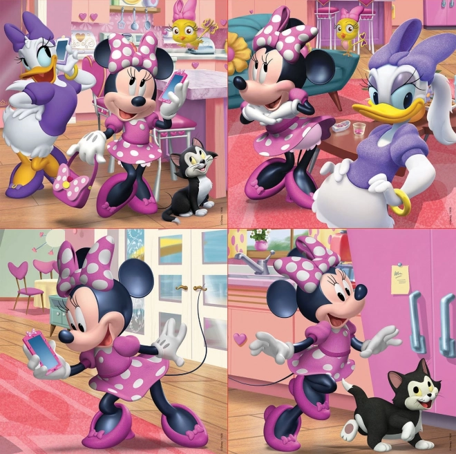 Puzzle Minnie und Daisy von Educa 4in1