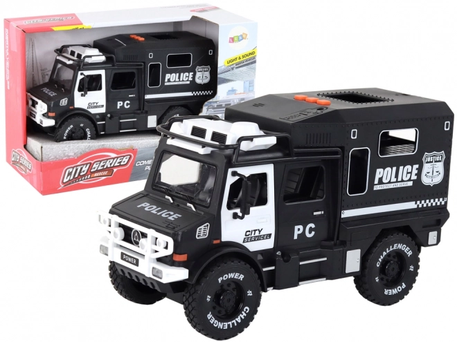 Polizeigeländewagen 1:14 Mit Sirenen Und Lichtern