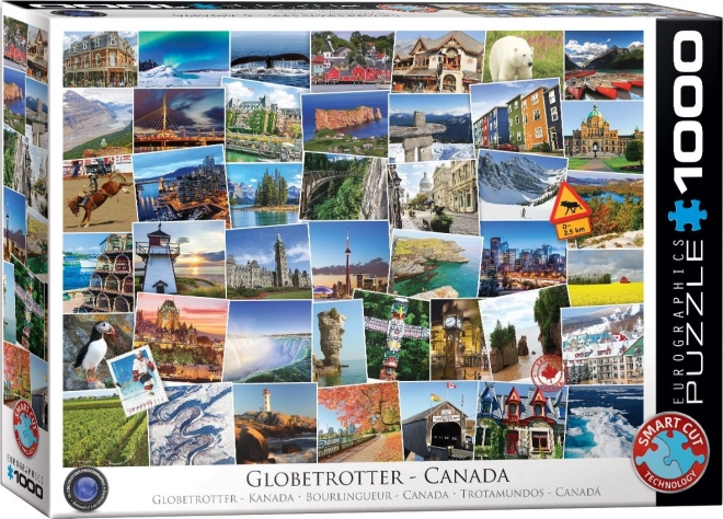 Eurographics Puzzle Weltreise Kanada 1000 Teile