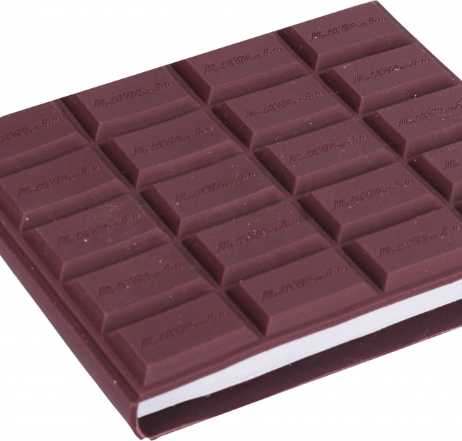 Ungelinierter Notizblock Schokolade 8,5 × 10 cm