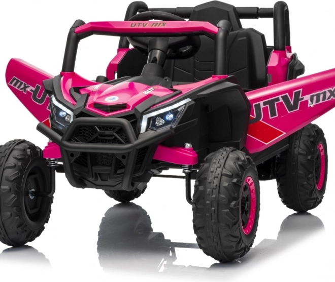 Kinder-Elektroauto Buggy Madman UTV-MX rosa