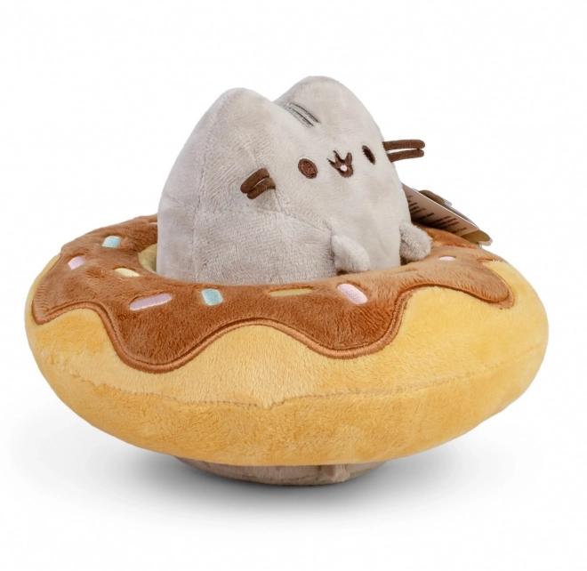 Pusheen in Schokoladendonut