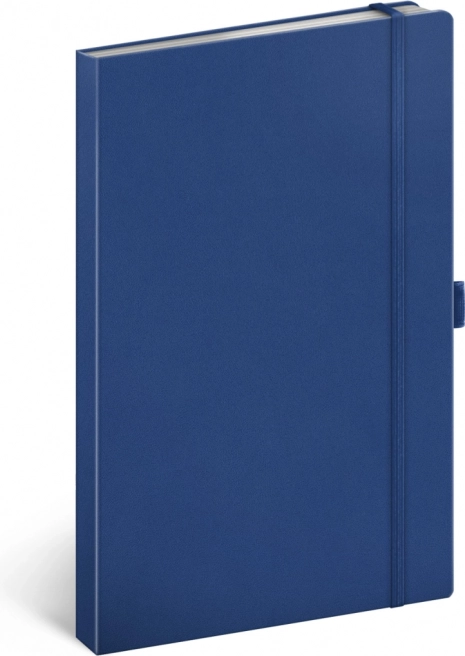Notizbuch Dunkelblau, punktiert, 13 × 21 cm