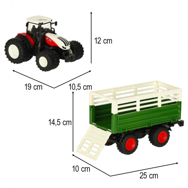 RC Traktor mit Anhänger