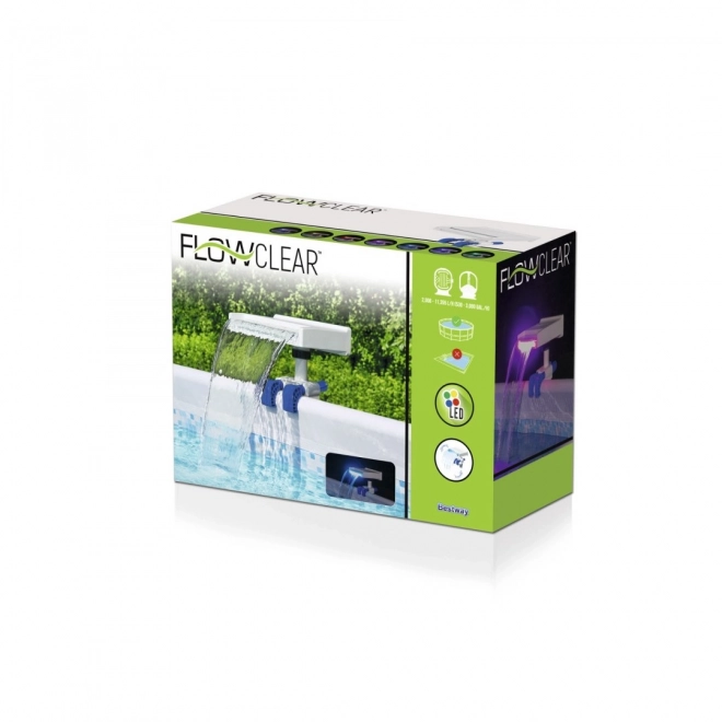 Wasserfontäne mit LED-Beleuchtung für Gartenpools BESTWAY