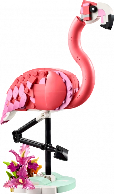 Lego Creator 3-in-1 Wildtiere: Rosa Flamingo