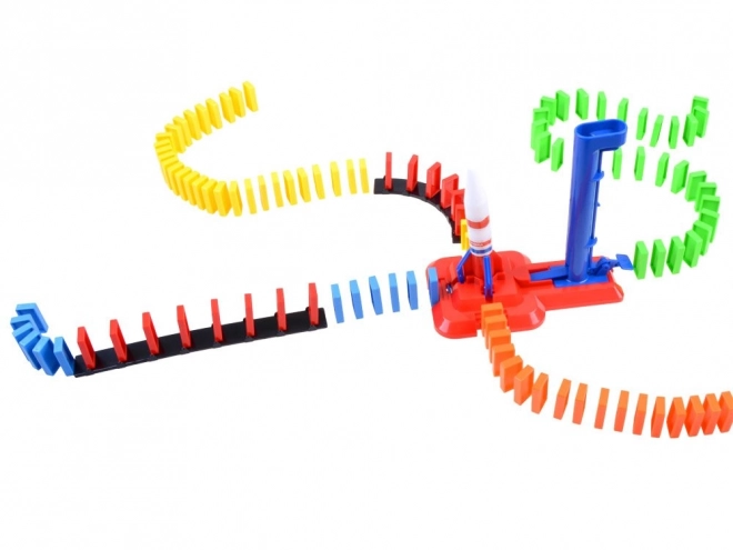 Kosmisches Domino-Rakete Bildungs-Spielzeug