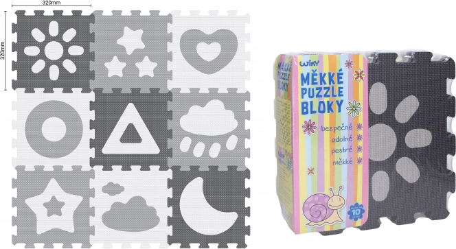 Weiche Blöcke mit Wettermotiv