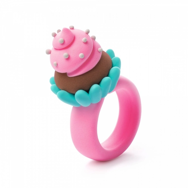 Hey Clay Kreative Knete Bijou Süße Ringe