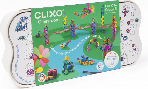 Clixo Magnetische Bauset 100 Teile