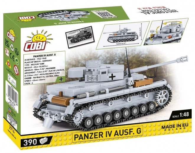 Cobi Panzerkampfwagen IV Ausf D Modellbausatz