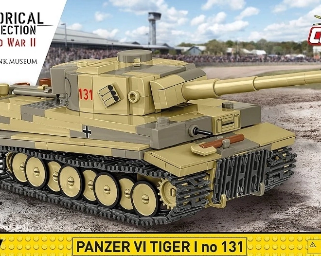 Modell des Panzers VI Tiger I Nr. 131 von COBI