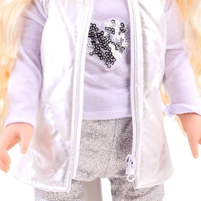 Glitzerndes Mode-Outfit