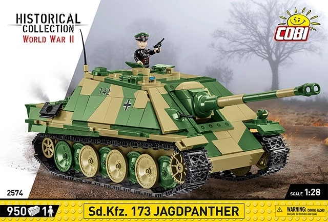 Cobi II Weltkrieg Jagdpanther Modell