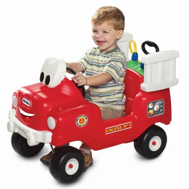 Spritz- und Rettungs-Feuerwehrwagen von Little Tikes