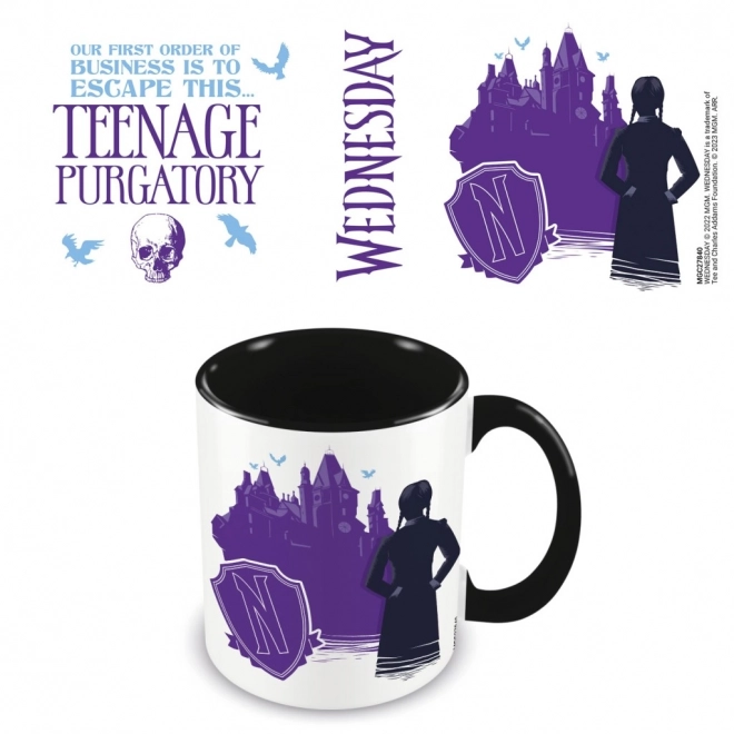 Keramiktasse Wednesday Teenage Purgatory