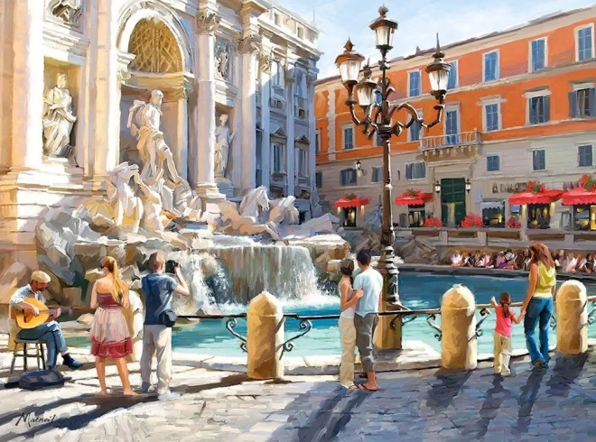 CASTORLAND Puzzle Fontana di Trevi Rom 3000 Teile