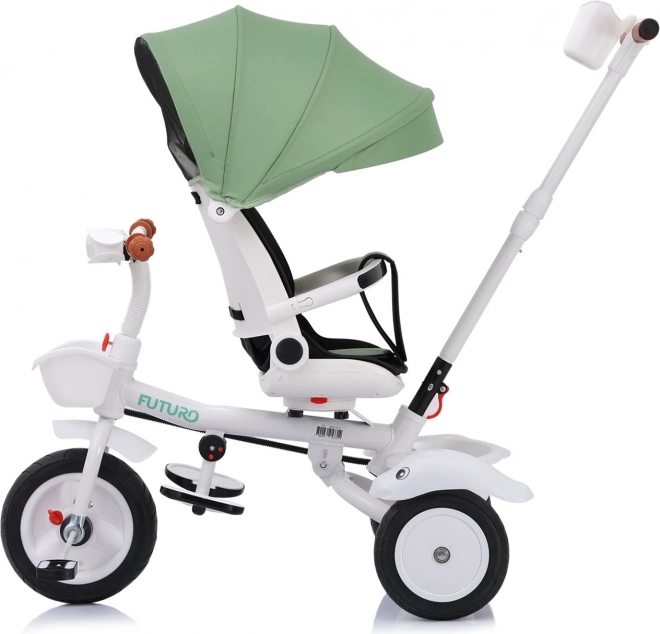 Chipolino Dreirad mit Verdeck Futuro 2-in-1 Grün