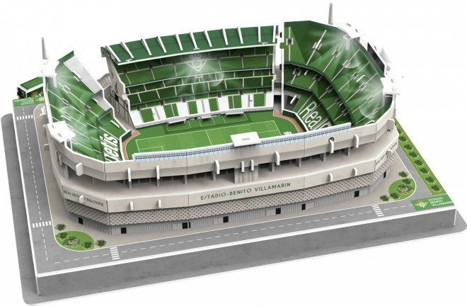 Leuchtendes 3D-Puzzle Stadion Benito Villamarín - Real Betis FC