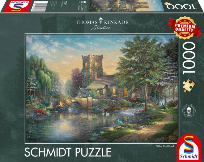 Schmidt Puzzle Kapelle im Weidenwald 1000 Teile