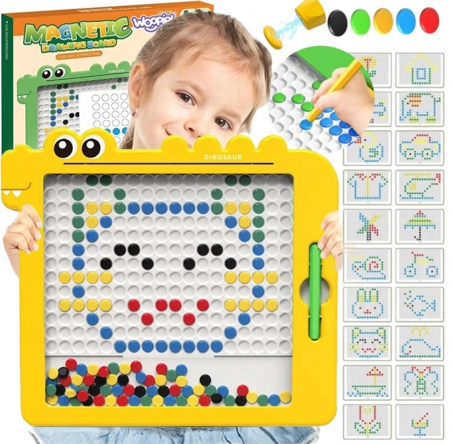 Magnettafel für Kinder Montessori MagPad Dinosaurier