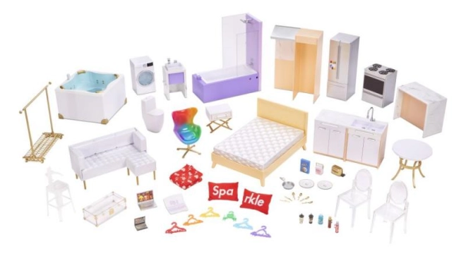 Komplette Möbel und Accessoires im Set