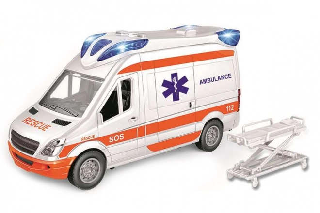 Rettungswagen mit Trage