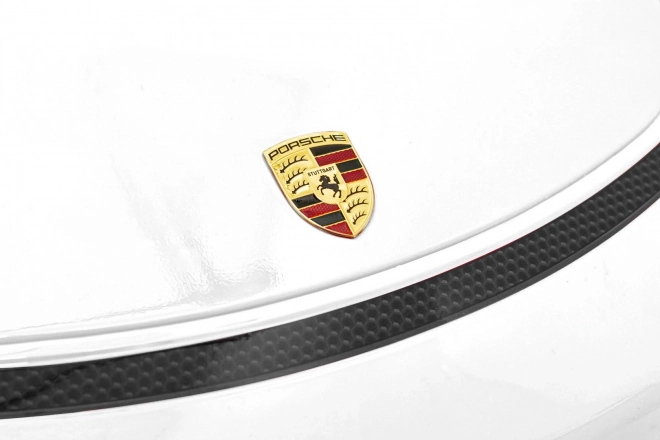 Kinder Elektroauto Porsche 718 lackiert – Weiß