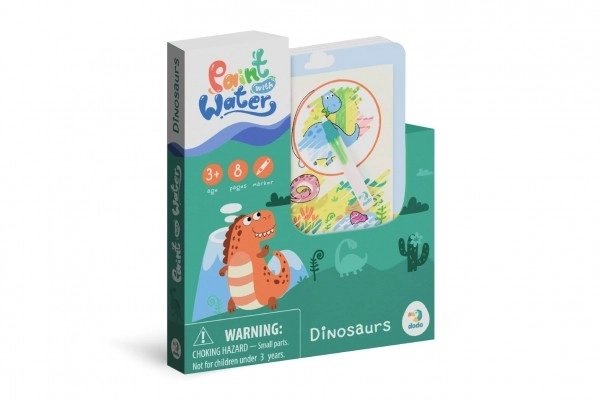 Magisches Wasser-Malbuch Dinosaurier für Kinder