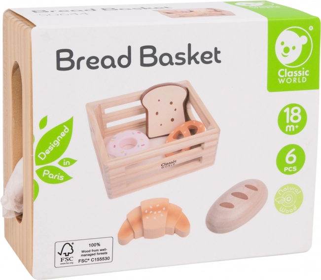 Holz Bäcker Korb Classic World