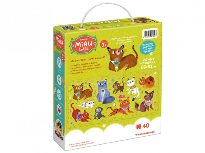Czuczu Puzzle Miau Katzen 3+