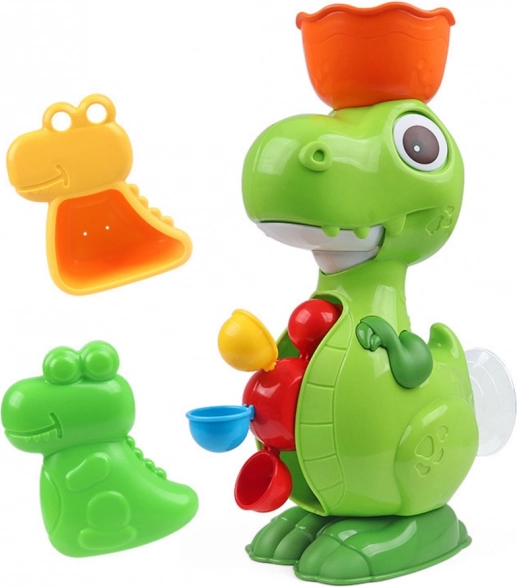 Badespielzeug-Set Dino mit Mühle