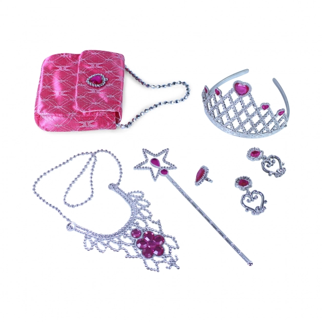 Prinzessinnen-Set mit Tasche in Rosa