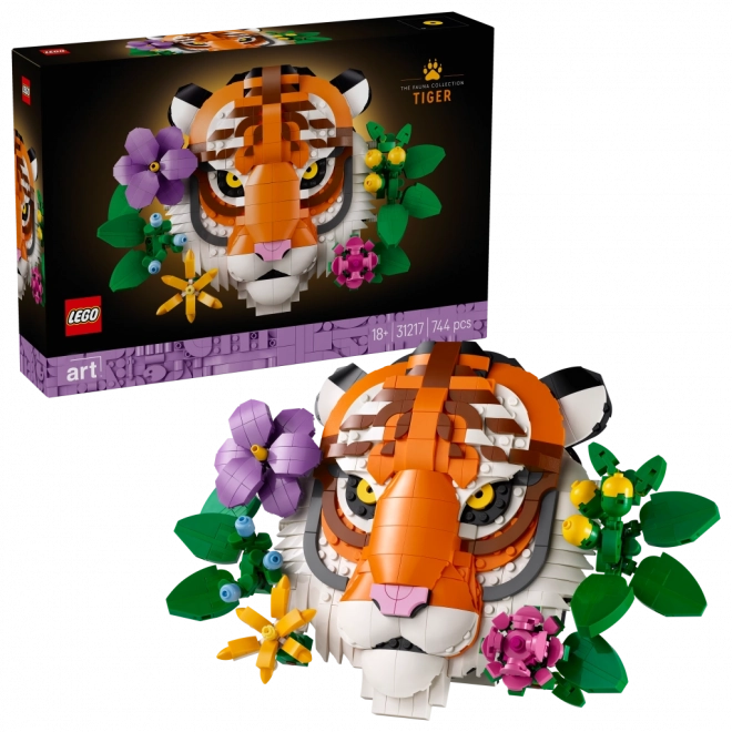 LEGO Art Tiersammlung - Tiger
