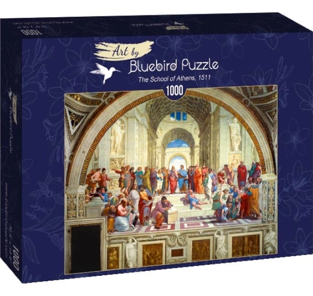 Bluebird Puzzle Die Schule von Athen 1000 Teile