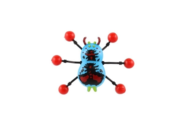 Spinne kriecht an Glas