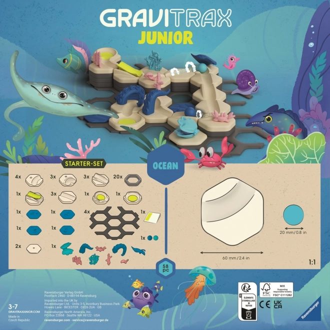 Ravensburger GraviTrax Junior Starterset Ozean