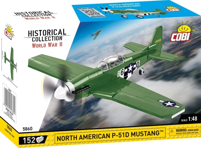 Cobi P-51D Mustang Modellbausatz