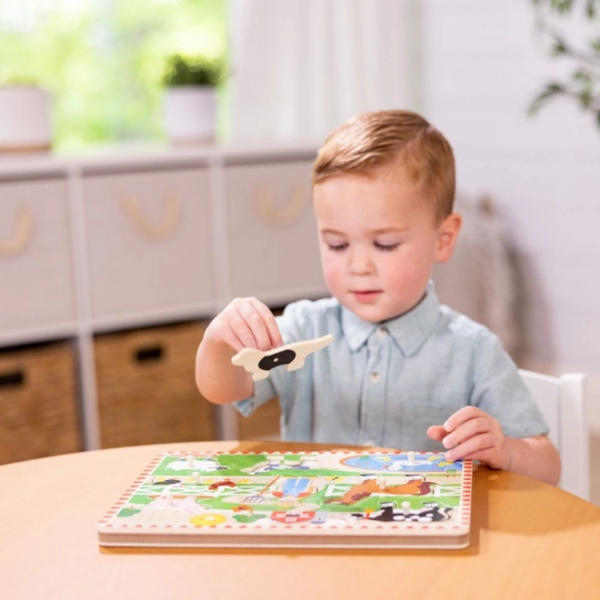 Musikalisches Puzzle Old MacDonald