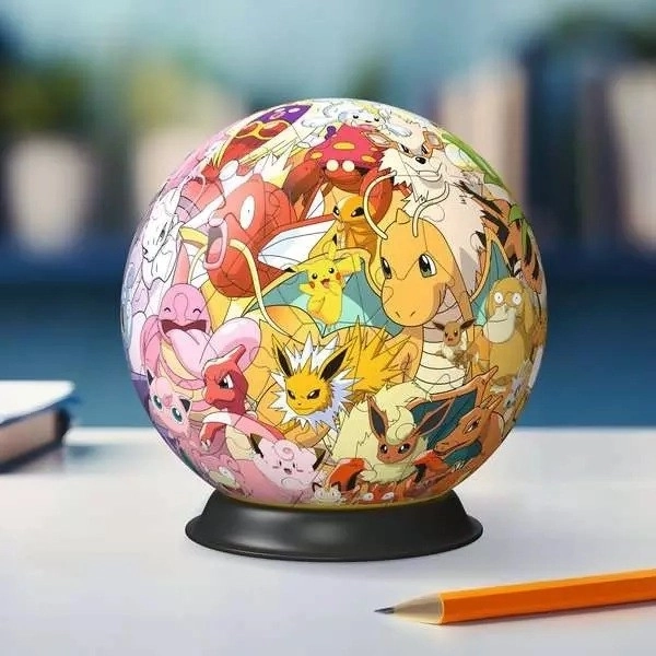 3D Pokemon Kugel Puzzle