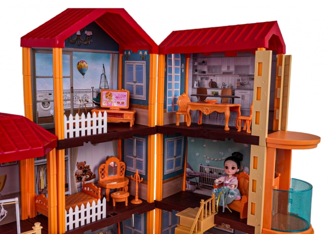 Magischer Puppenhaus Spielset mit Zubehör