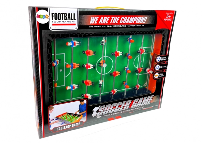 Tischfußballspiel Fußball Kicker Tischspiel Orange