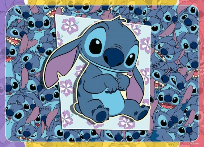 Ravensburger Puzzle Lilo und Stitch 4x100 Teile