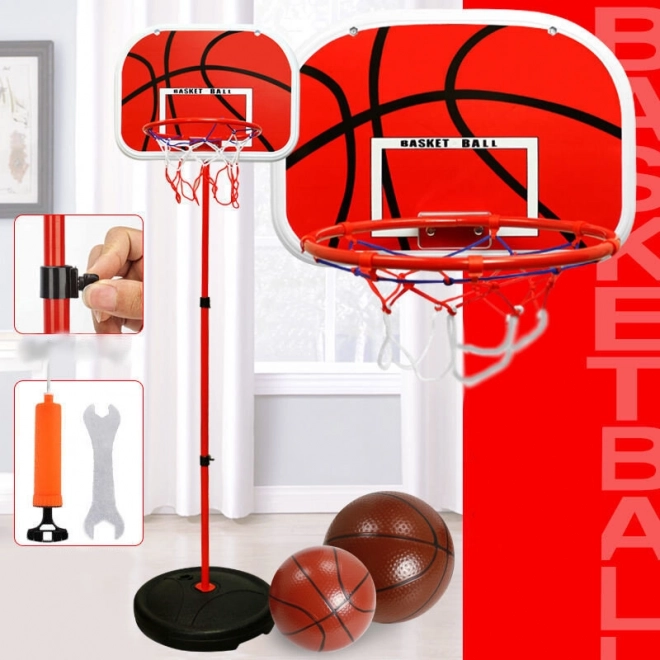 Basketballkorb für Kinder für den Garten 139 cm