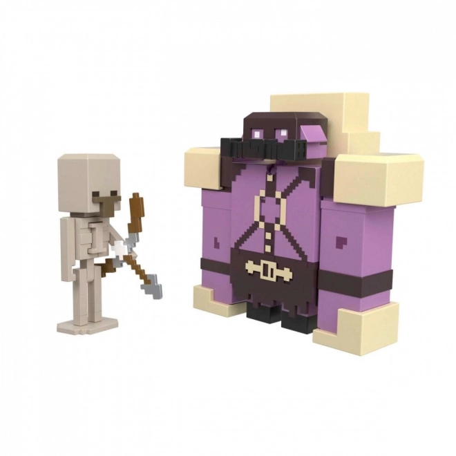 Minecraft Legends Pigmadillo vs. Skelett Figuren-Set