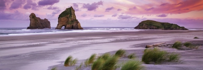 Panorama-Puzzle HEYE Strand Wharariki – 1000 Teile
