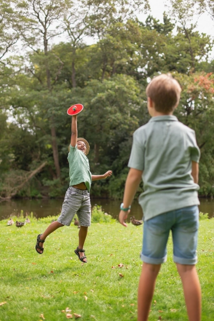 Ballfangen mit Klettfänger