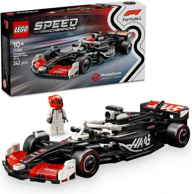 LEGO Speed Champions Formel 1 MoneyGram Haas VF-24 Rennwagen